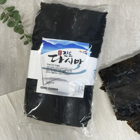 상품 이미지 태그 안옥남 보배섬 진도다시마 1kg,안옥남